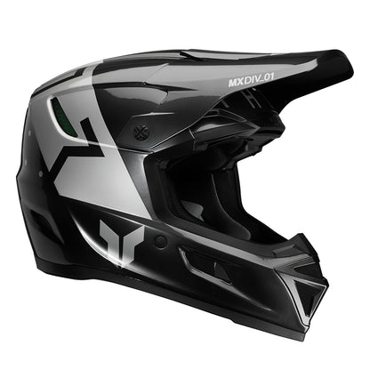Thor Reflex Adult MX Helmet - Rogue Chrome Silver