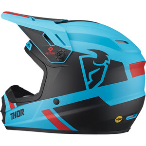 Thor Sector Youth MIPS MX Helmet - Split Blue / Black