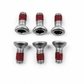 Moto-Master Front Disc Bolt Kit - 6x12mm - 6 Pack