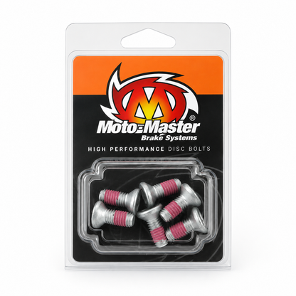 Moto-Master Front Disc Bolt Kit - 6x12mm - 6 Pack