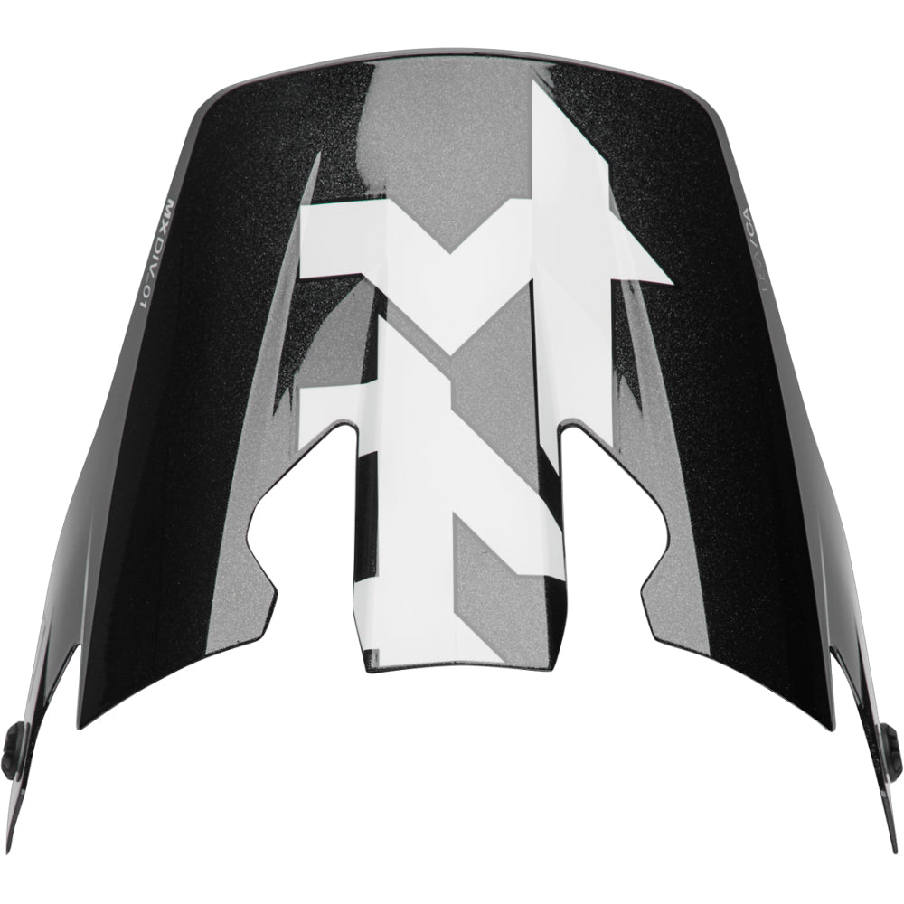 Thor Reflex Replacement Visor Kit - Riot Black White
