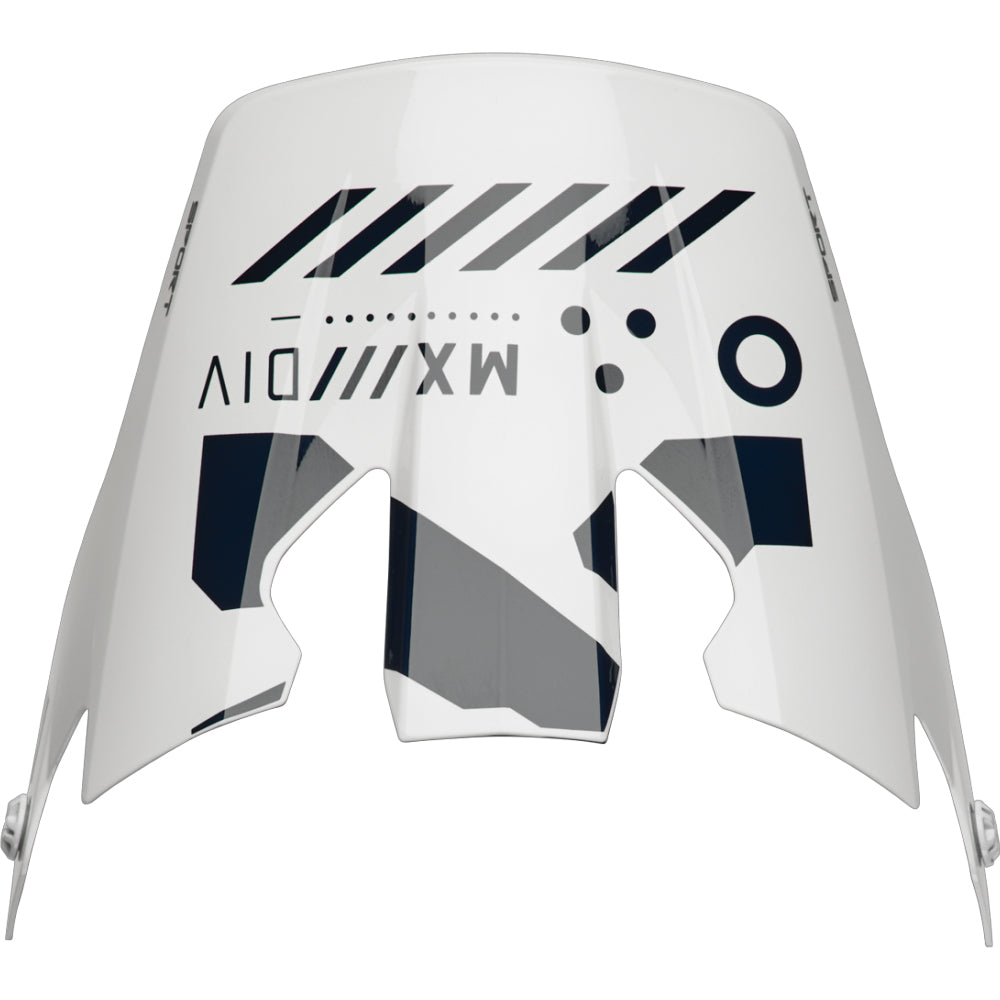 Thor Reflex Replacement Visor Kit - Strike Navy Acid