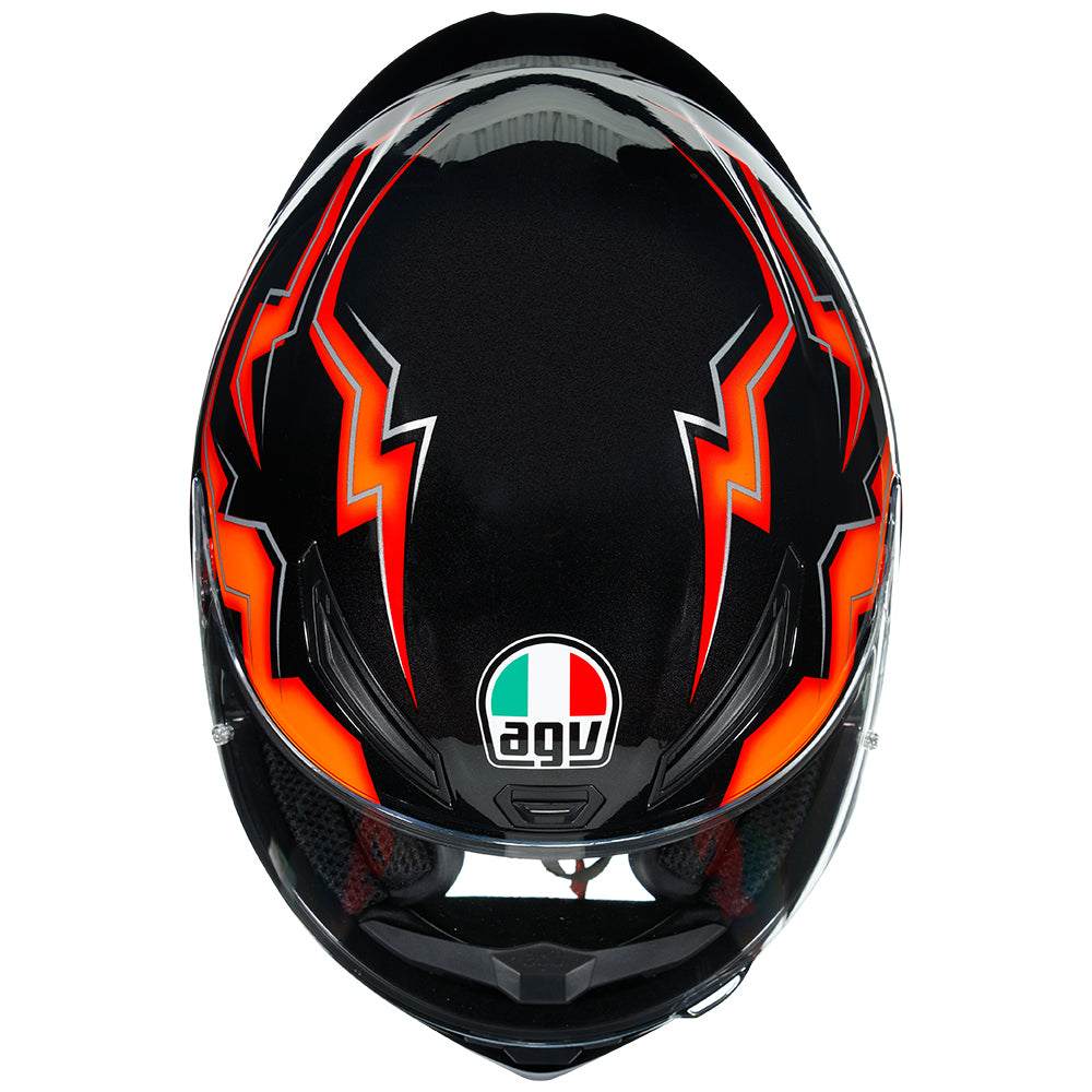 AGV K1 [KRIPTON BLACK ORANGE] 6