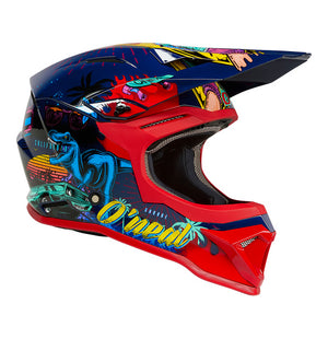 Oneal 1SRS Youth MX Helmet - V25 Rex Multi