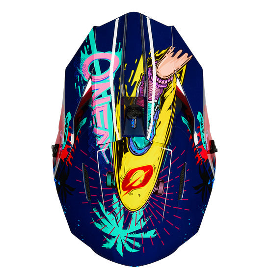 Oneal 1SRS Youth Replacement Helmet Peak - Rex Multi