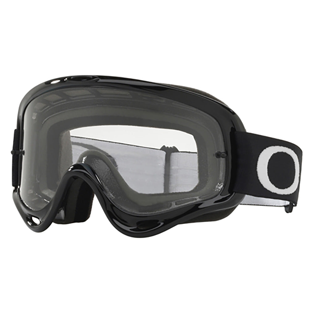 Oakley O-Frame Adult MX Goggles - Jet Black - Clear Lens