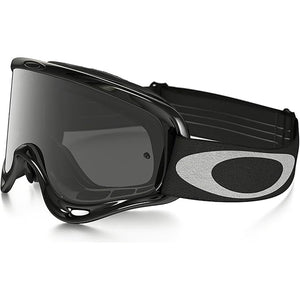 Oakley O-Frame Adult MX Goggles - Jet Black - Dark Grey Lens