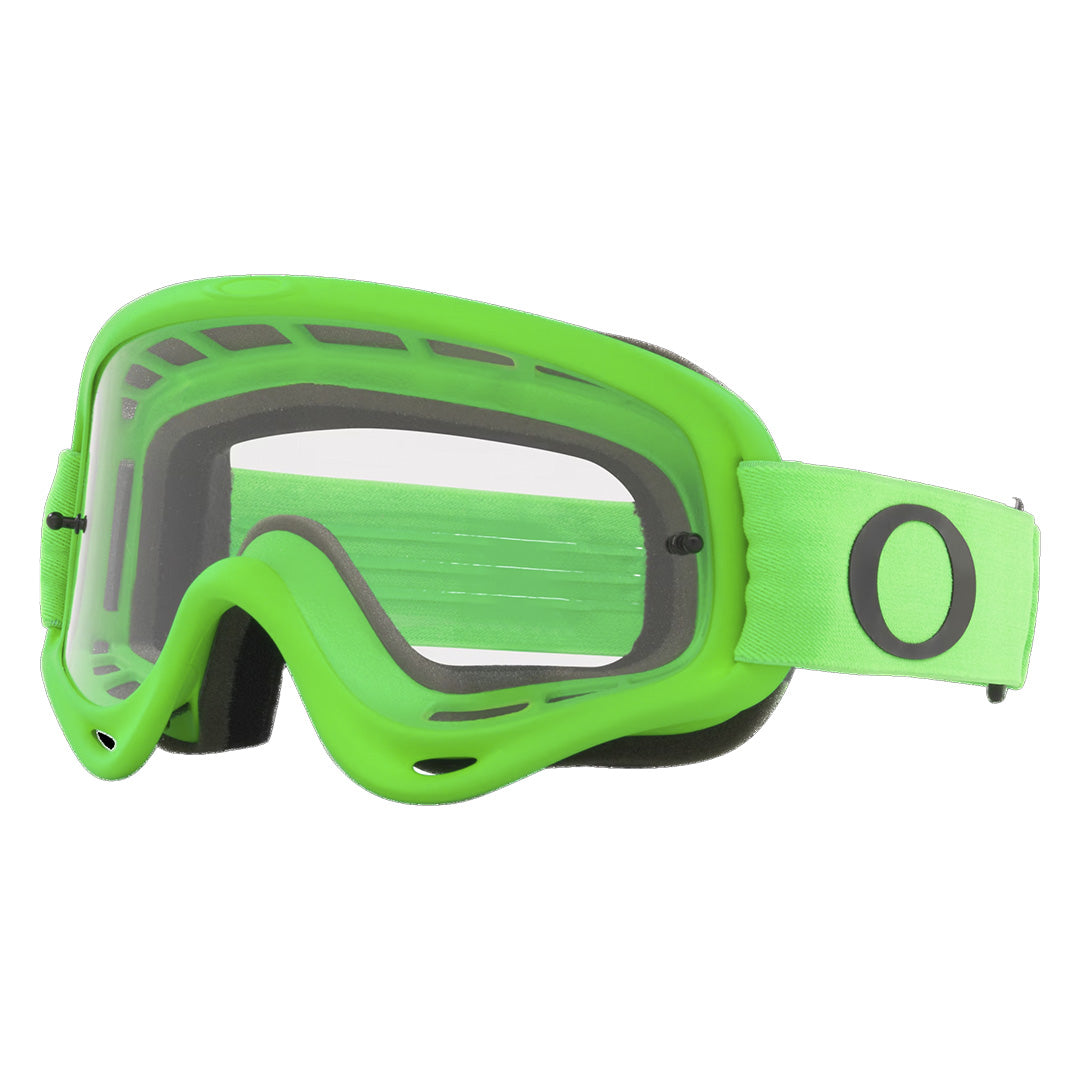 Oakley O-Frame Adult MX Goggles - Moto Green - Clear Lens