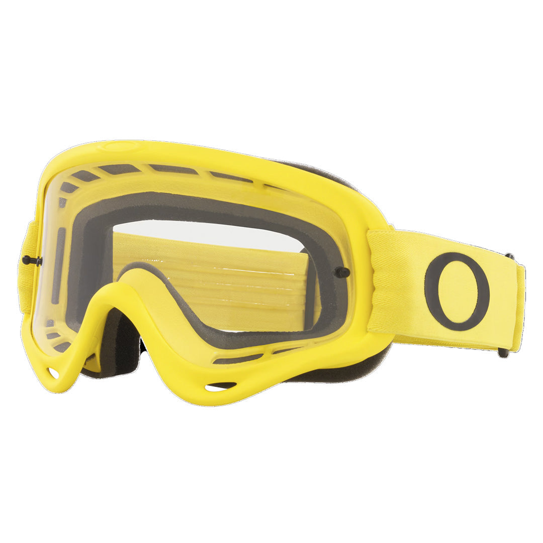 Oakley O-Frame Adult MX Goggles - Moto Yellow - Clear Lens