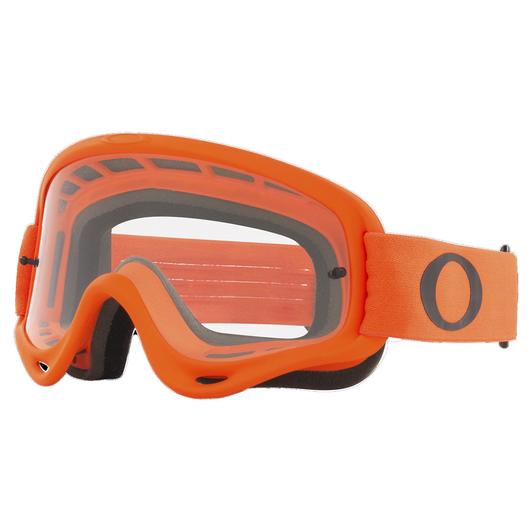 Oakley O-Frame Adult MX Goggles - Moto Orange - Clear Lens