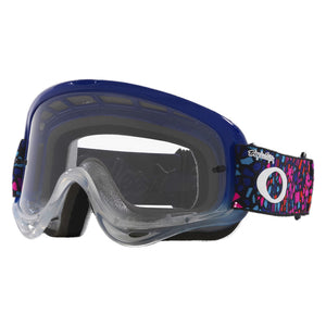 Oakley O-Frame Adult MX Goggles - TLD Tessell Blue - Clear Lens