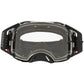 Oakley AirBrake Adult MX Goggles - TuffBlocks Gunmetal Black - Clear Lens