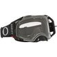 Oakley AirBrake Adult MX Goggles - TuffBlocks Gunmetal Black - Clear Lens