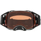 Oakley AirBrake Adult MX Goggles - TuffBlocks Gunmetal Black - Bronze Prizm Lens