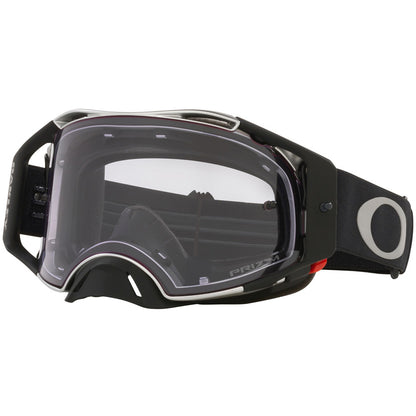 Oakley AirBrake Adult MX Goggles - TuffBlocks Gunmetal Black / Low Light Prizm Lens