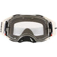 Oakley AirBrake Adult MX Goggles - TuffBlocks White - Clear Lens