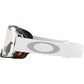 Oakley AirBrake Adult MX Goggles - TuffBlocks White - Clear Lens