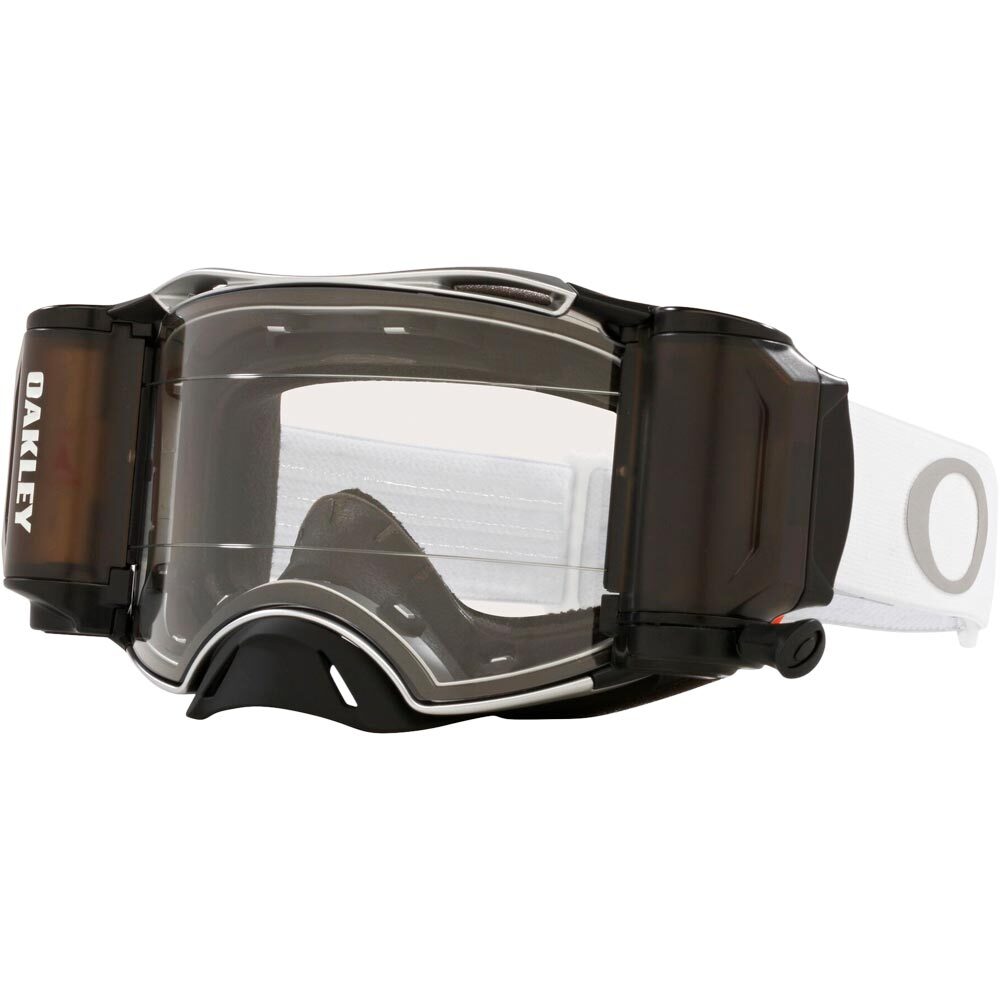 Oakley Airbrake Adult MX Roll-Off Goggle - Tuffblocks White