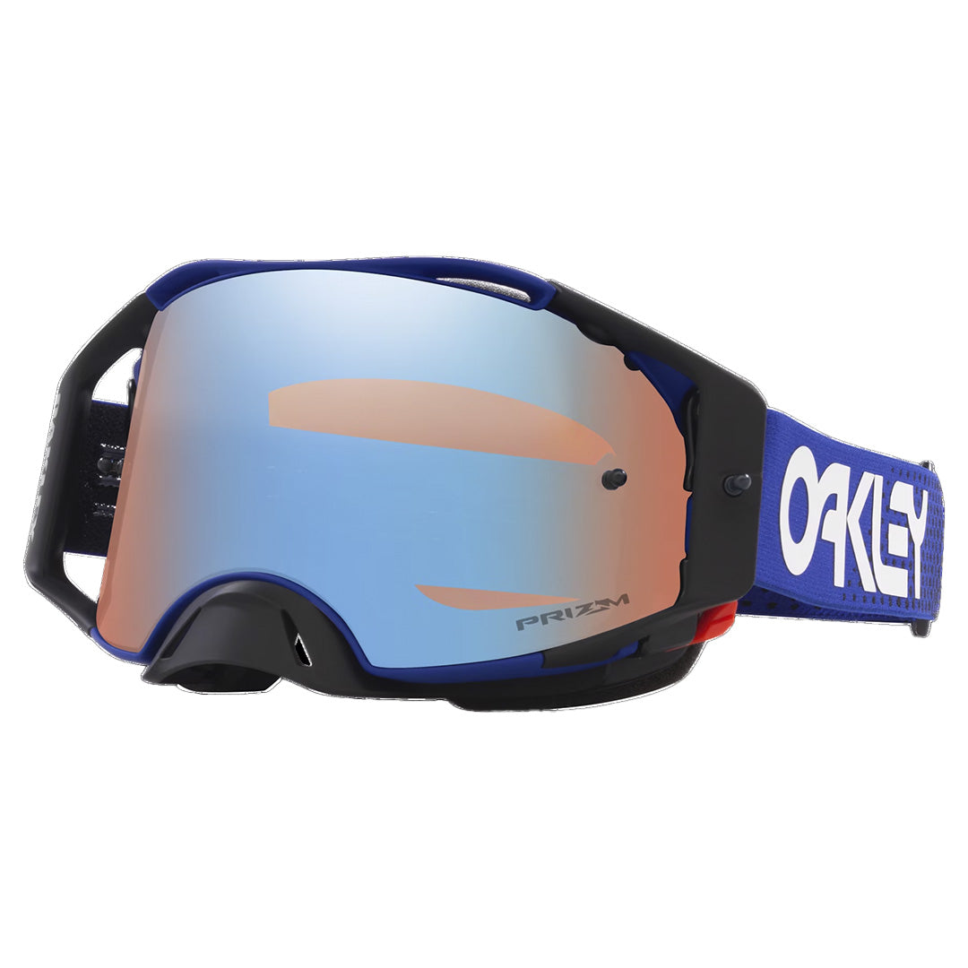 Oakley AirBrake Adult MX Goggles - Moto Blue B1B - Sapphire Prizm Lens