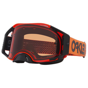 Oakley AirBrake Adult MX Goggles - Orange B1B - Bronze Prizm Lens