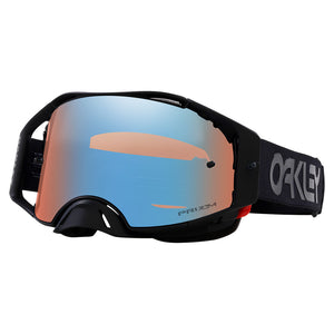 Oakley AirBrake Adult MX Goggles - Blackout B1B - Sapphire Prizm Lens