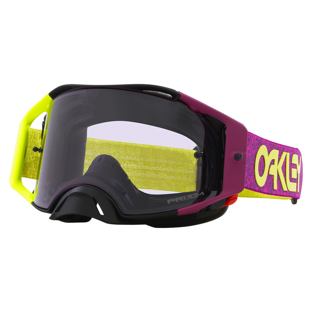 Oakley AirBrake Adult MX Goggles - Retina Purple Viper - Low Light Prizm Lens