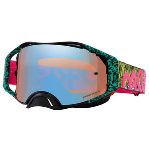 Oakley AirBrake Adult MX Goggles - Bengal Venom - Sapphire Prizm Lens