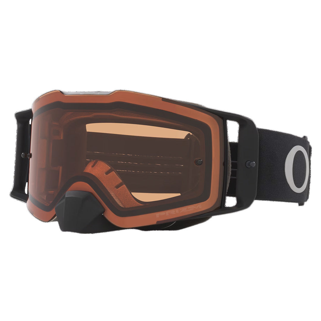 Oakley Front Line Adult MX Goggles - TuffBlocks Black Gunmetal - Bronze  Prizm Lens