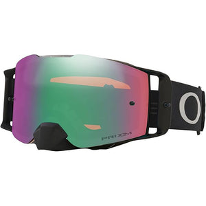 Oakley Front Line Adult MX Goggles - TuffBlocks Black Gunmetal - Jade Prizm Lens