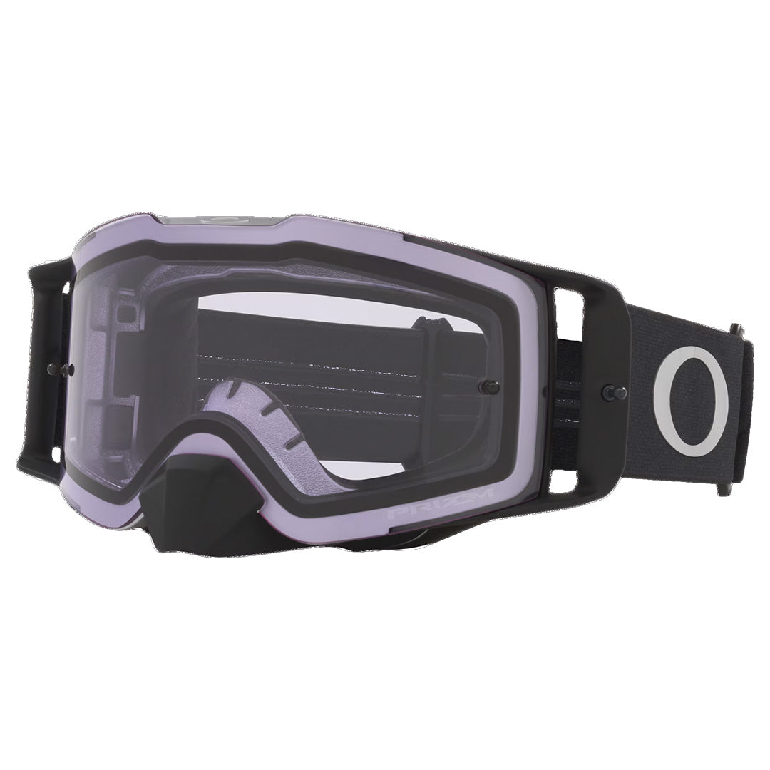 Oakley Front Line Adult MX Goggles - TuffBlocks Black Gunmetal - Low Light Prizm Lens