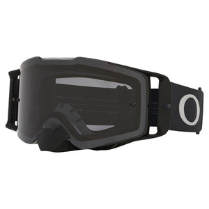 Oakley Front Line Adult MX Goggles - TuffBlocks Black Gunmetal - Dark Grey Lens