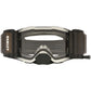 Oakley Front Line Adult MX Roll Off Goggles - TuffBlocks Black Gunmetal - Clear Lens