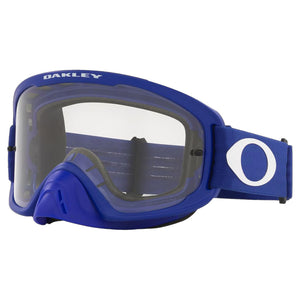 Oakley O-Frame 2.0 Pro Adult MX Goggles - Moto Blue - Clear Lens