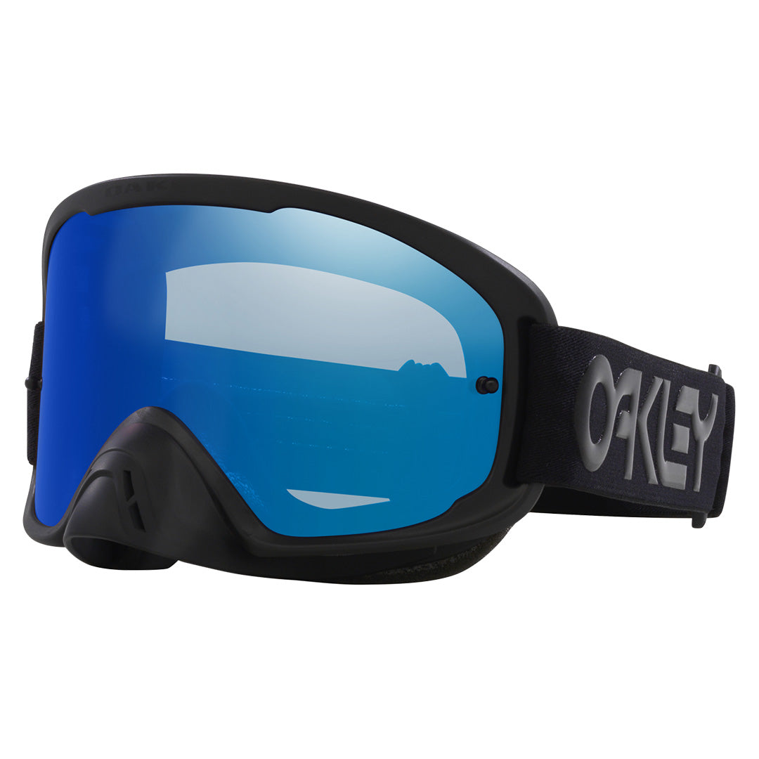 Oakley O-Frame 2.0 Pro Adult MX Goggles - Blackout B1B - Black Ice Iridium Lens