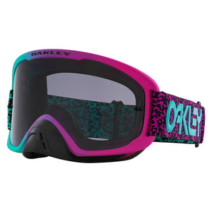 Oakley O-Frame 2.0 Pro Adult MX Goggles - Celeste Purple - Dark Grey Lens