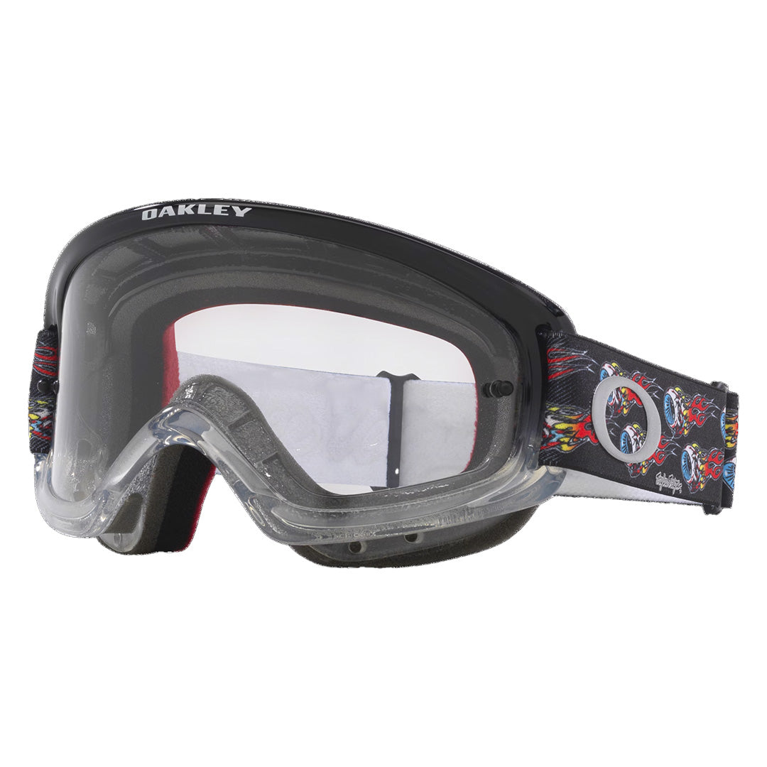 Oakley O-Frame 2.0 Pro XS Youth MX Goggles - TLD Eyeballs - Clear Lens