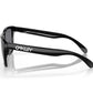 Oakley Frogskin Sunglasses - Polished Black - Grey Lens