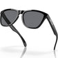 Oakley Frogskin Sunglasses - Polished Black - Grey Lens