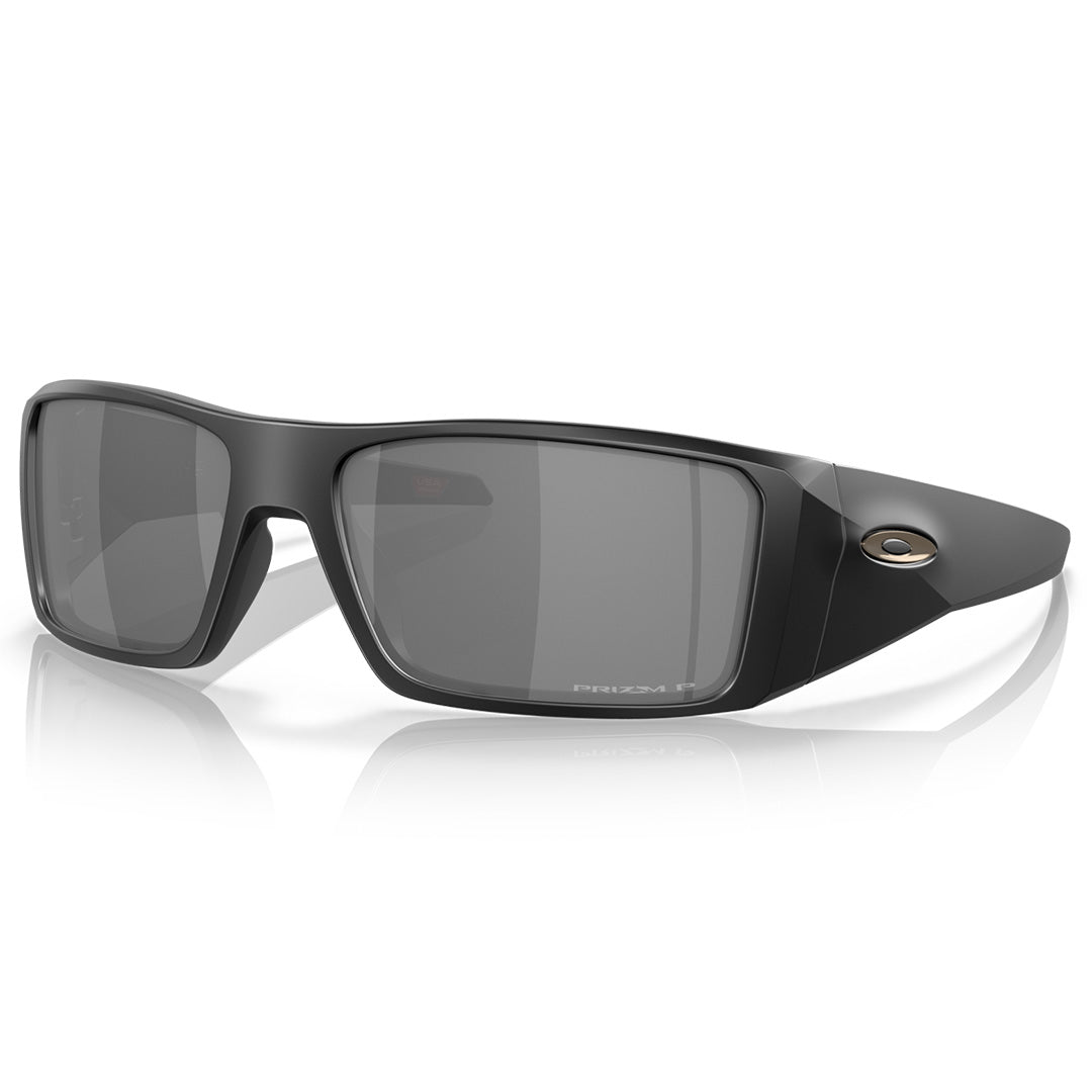 Oakley Heliostat Sunglasses - Matte Black - Prizm Black Polarized Lens