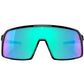 Oakley Sutro Sunglasses - Polished Black - PRIZM Sapphire Lens