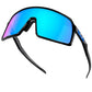 Oakley Sutro Sunglasses - Polished Black - PRIZM Sapphire Lens