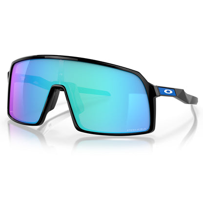 Oakley Sutro Sunglasses - Polished Black - PRIZM Sapphire Lens