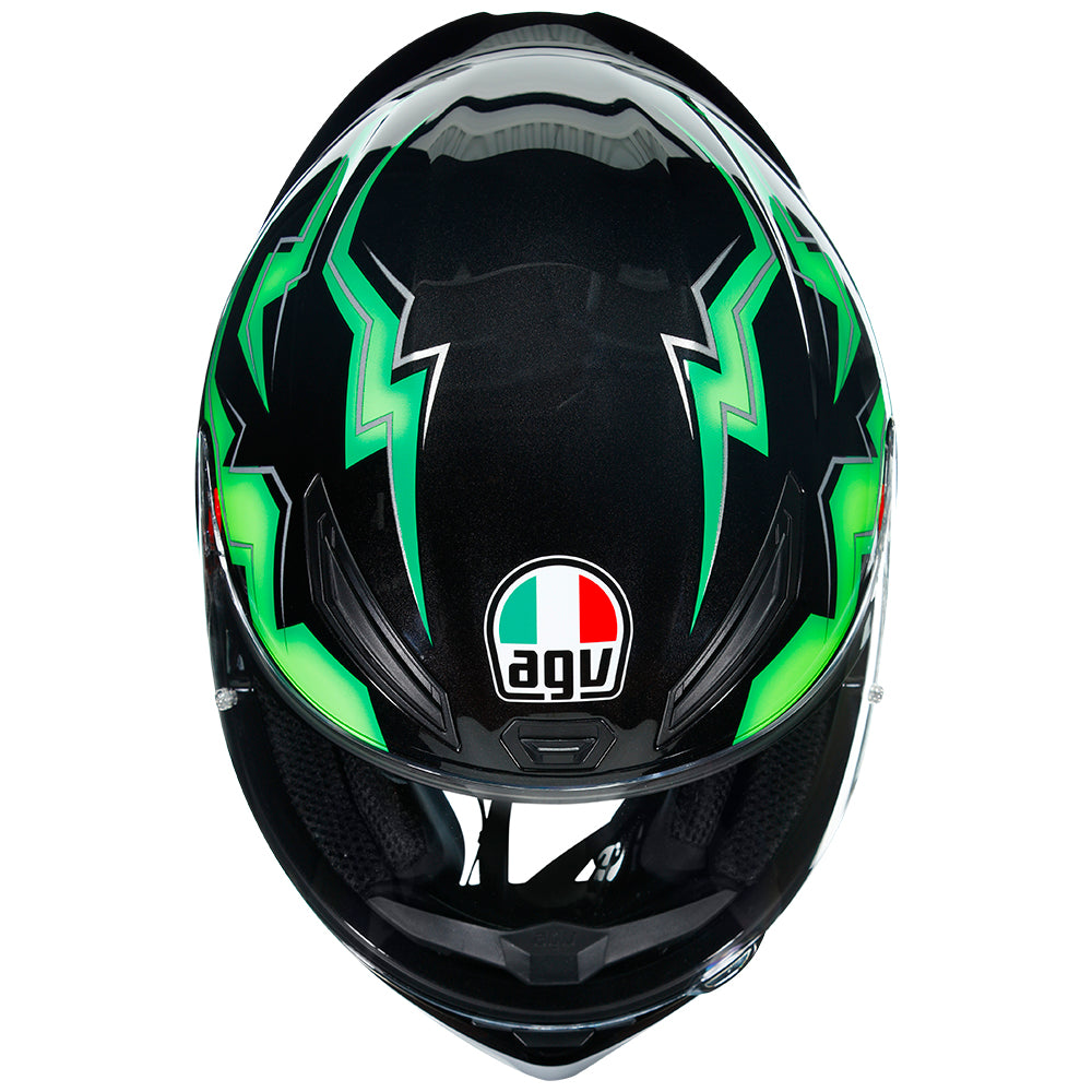 AGV K1 [KRIPTON BLACK GREEN] 5