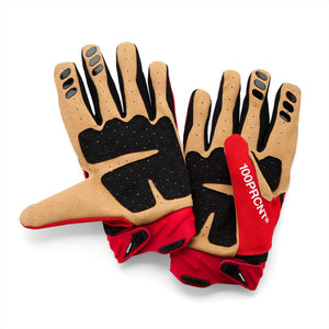100% Airmatic 2 Adult MX Gloves - Red / Black