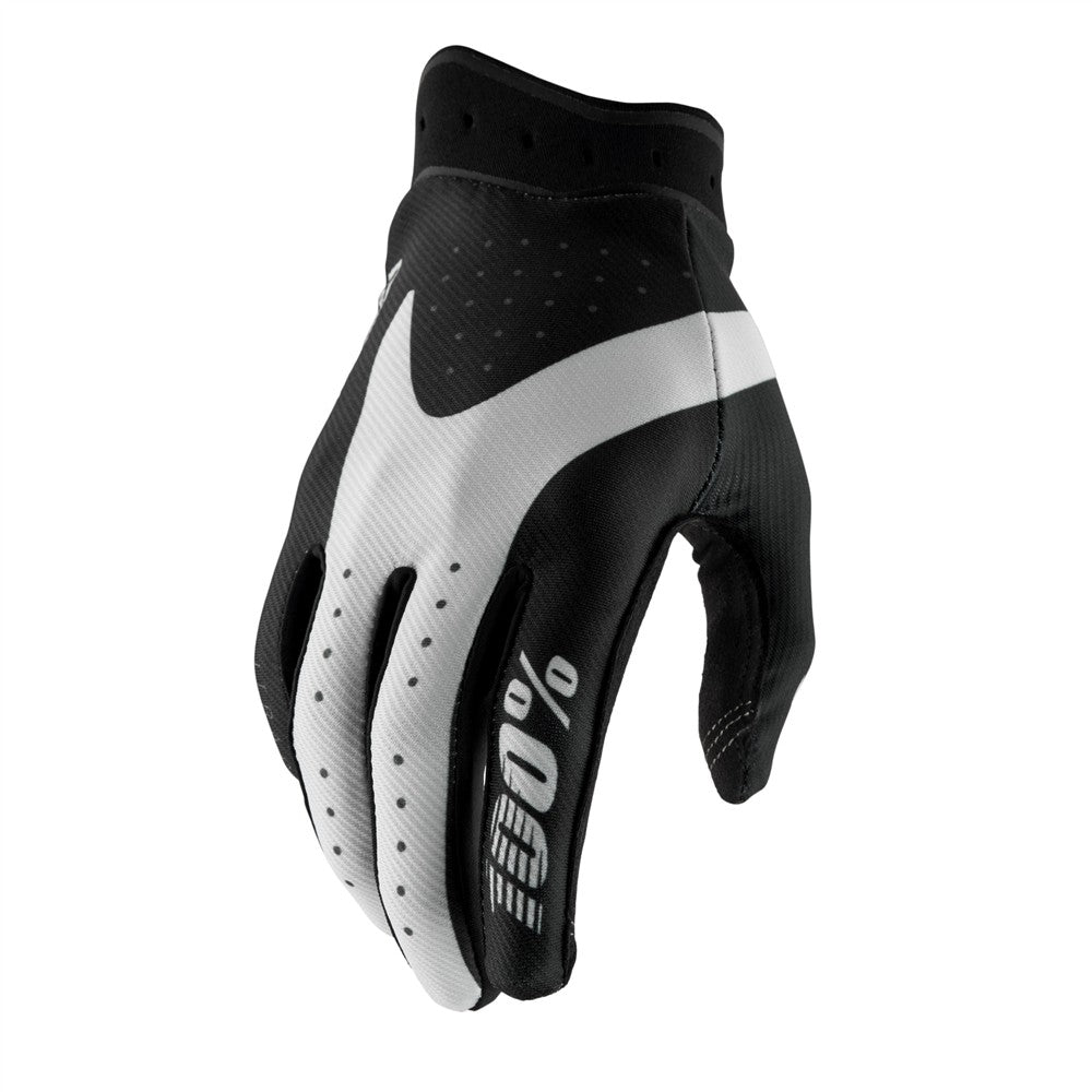 100% iTrack Adult MX Gloves - Black