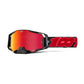 100% Armega Limited Edition JettPak MX Goggles - Jett Special - HiPER Mirror Red Lens