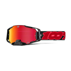 100% Armega Limited Edition JettPak MX Goggles - Jett Special - HiPER Mirror Red Lens