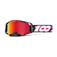 100% Armega Limited Edition JettPak MX Goggles - Jett Special - HiPER Mirror Red Lens