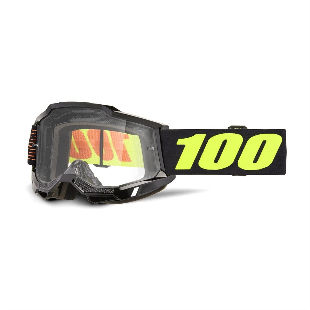 100% Accuri 2 Adult MX Goggles - Fairbanks - Clear Lens
