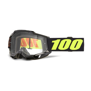 100% Accuri 2 Adult MX Goggles - Fairbanks - Clear Lens
